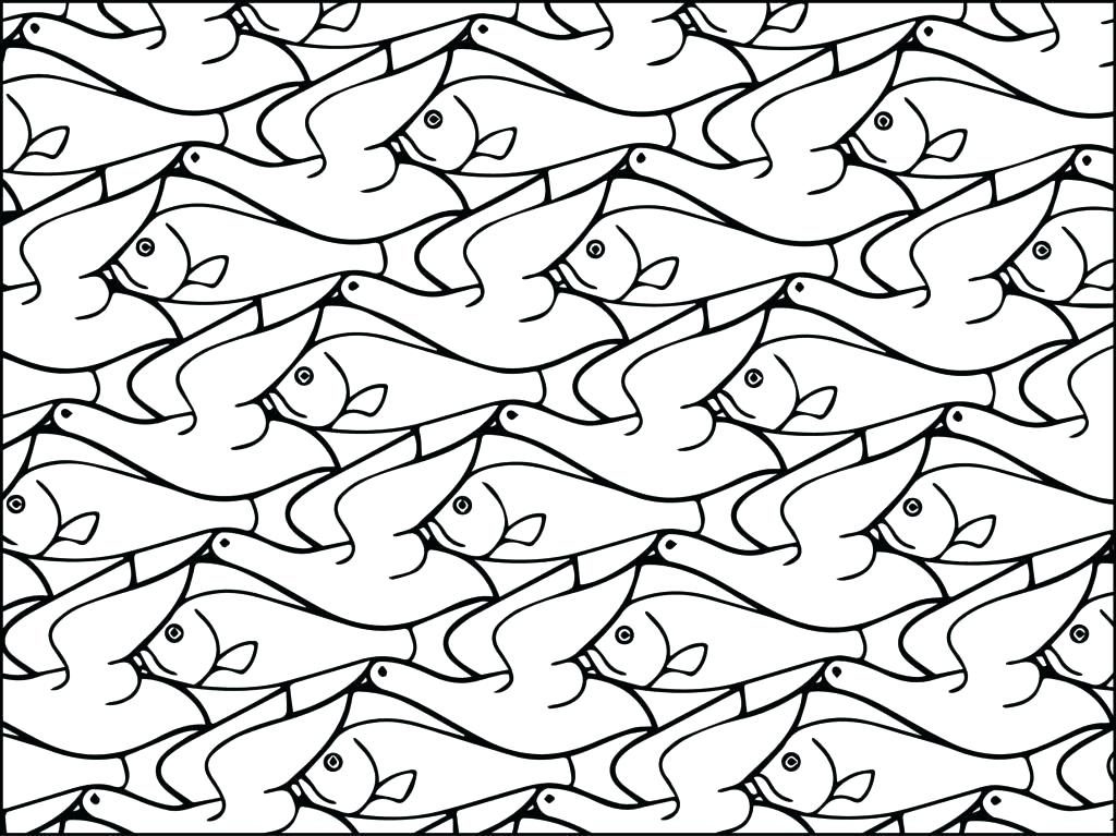 1024x767 Coloring Tessellations Coloring Pages