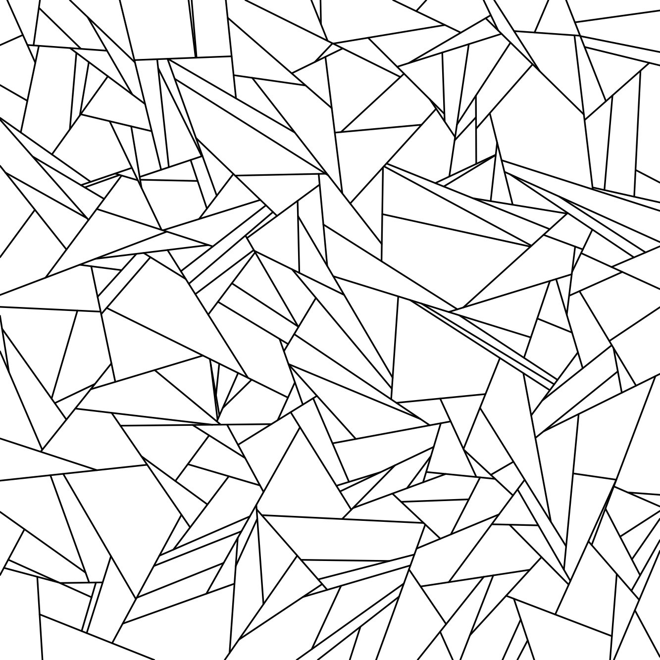 1333x1333 Download Tessellation Coloring Pages Geometric Art