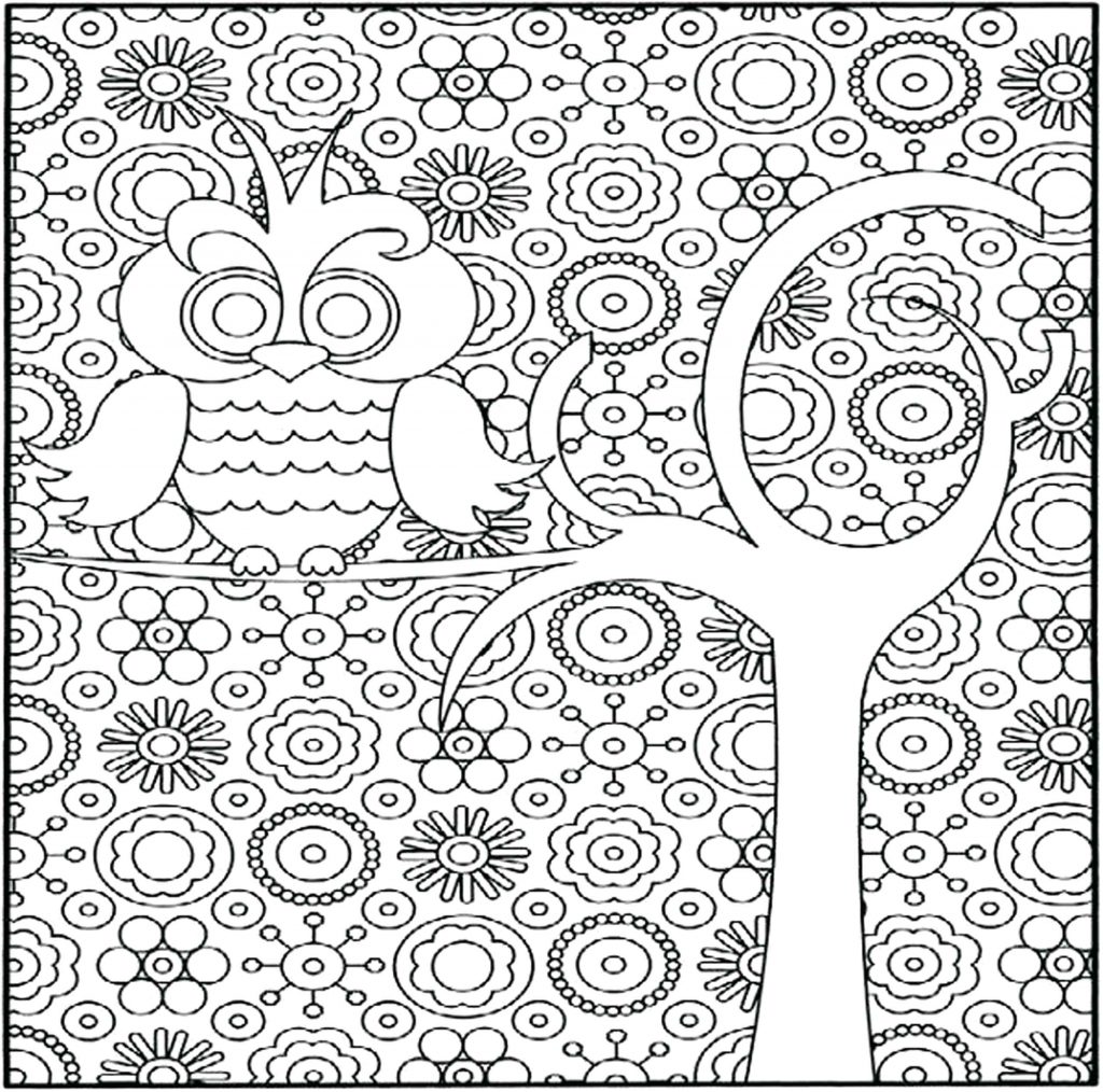 1024x1014 Coloring Page ~ Tessellation Coloring Pages For Girls Hard