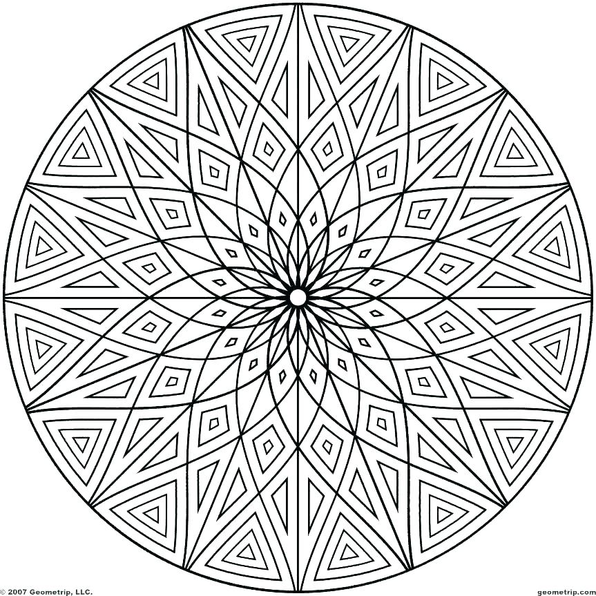 863x863 Patterns Coloring Pages Pattern Coloring Pages Printable X