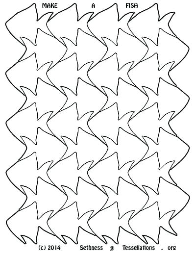 400x518 Tessellation Coloring Pages Tessellations Coloring Pages Stock