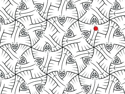 440x330 Tessellations Coloring Pages Free Tessellations Coloring Pages