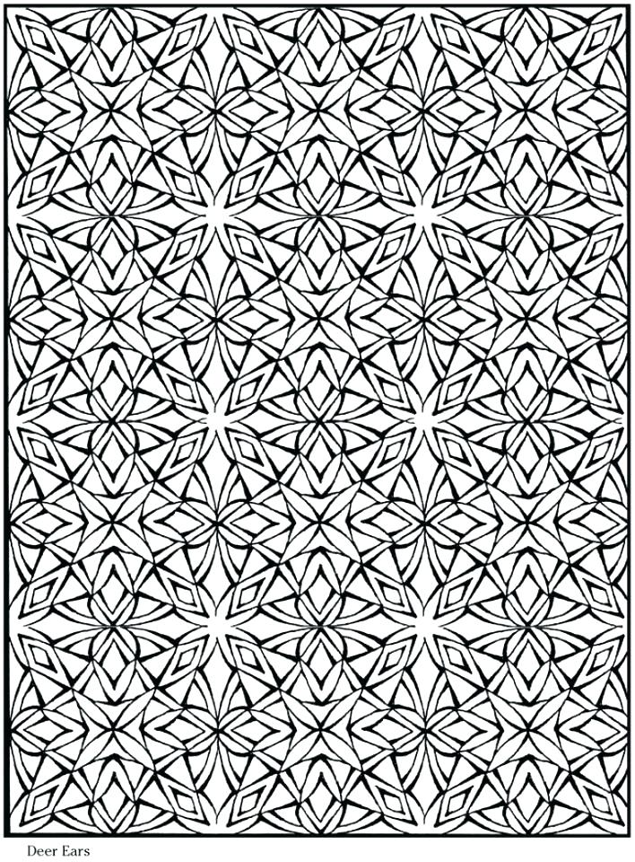 708x960 Tessellations Coloring Pages Tessellation Sheets 7 Colouring 34299