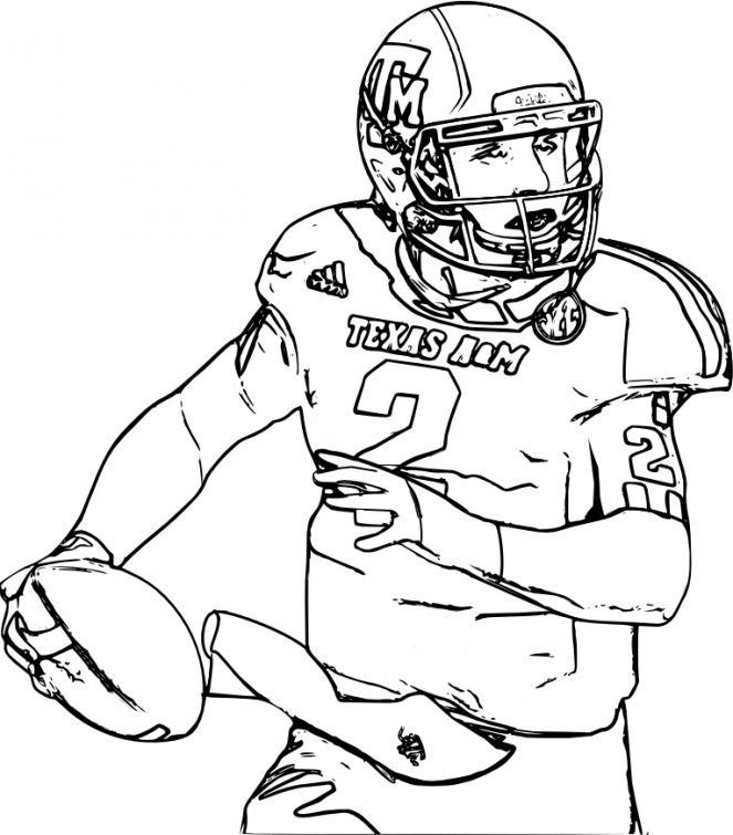 663x755 Trend Coloring Pages Football 22 For Your Printable Texas Tech