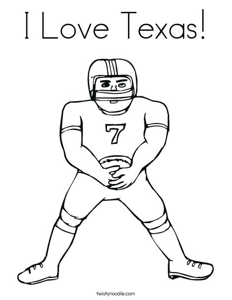 468x605 Top Rated Texas Coloring Pages Pictures Football Player Coloring