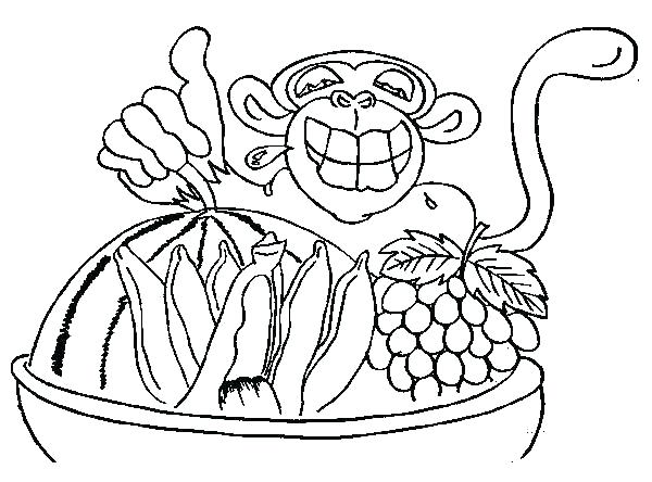 600x444 Chimpanzee Coloring Pages Chimp Coloring Page Example Of Invented