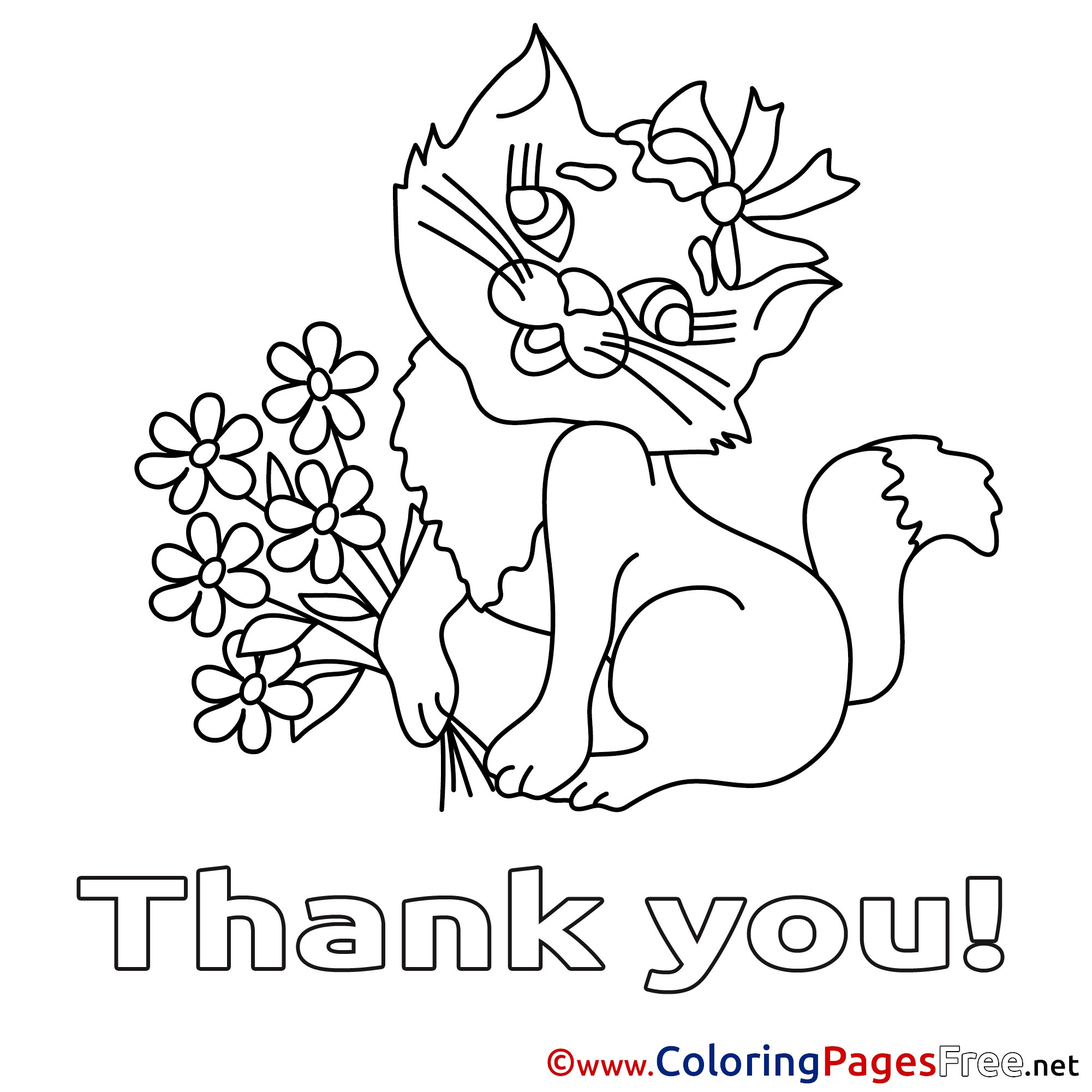 2001x2001 Thank You Coloring Pages Awesome