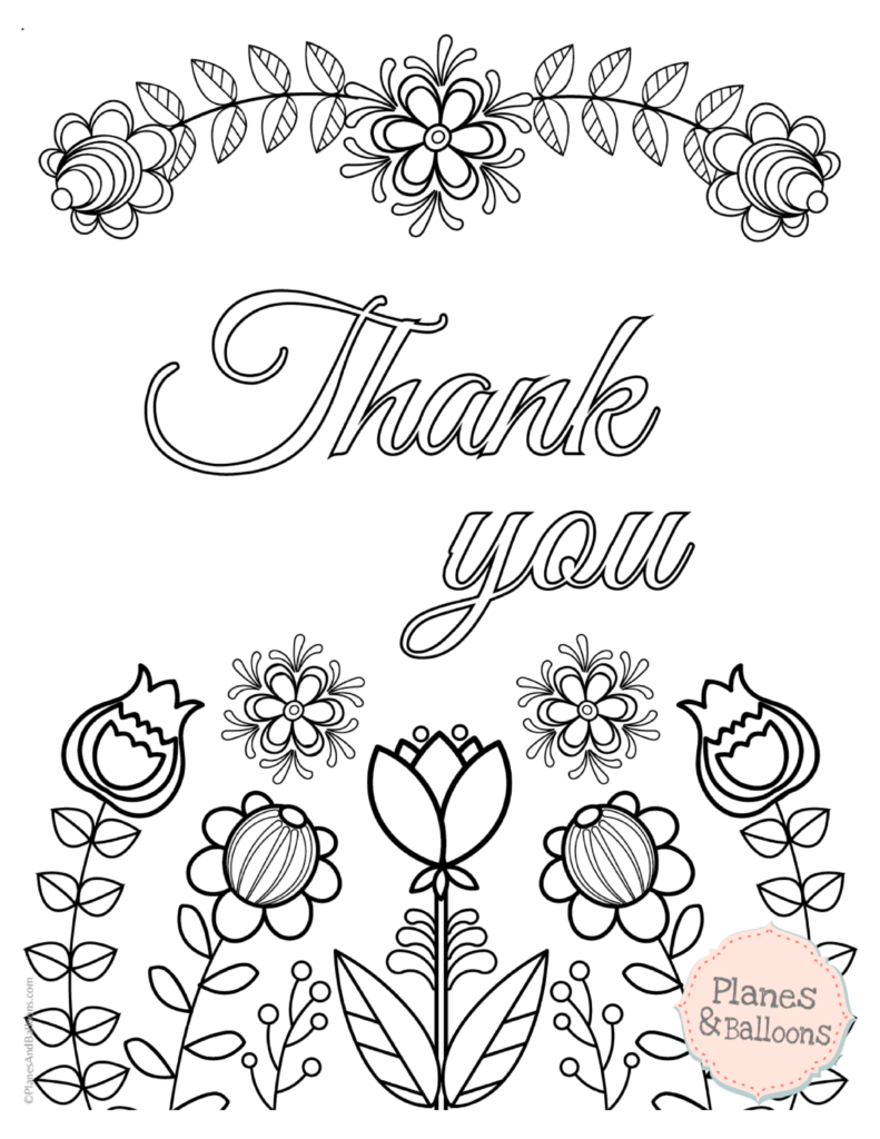 791x1024 Excellent Design Ideas Thank You Coloring Pages Wonderful
