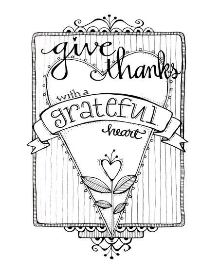 450x562 Give Thanks Coloring Page Grateful Heart, Grateful And Journaling