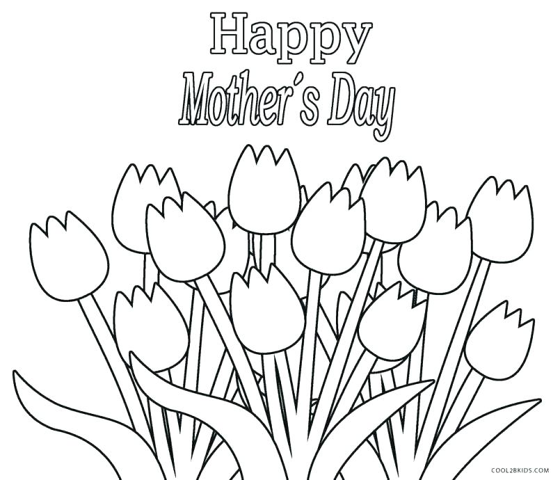 Thank You Mom Coloring Pages