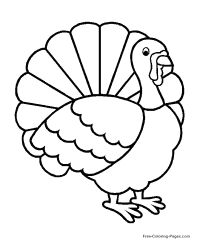400x490 Thanksgiving Coloring Pages, Sheets And Pictures