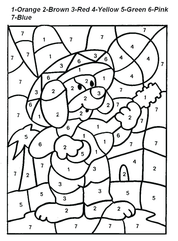 728x986 Color By Numbers Online For Adults