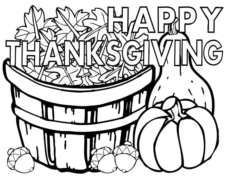 800x619 Thanksgiving Coloring Pages For Adults