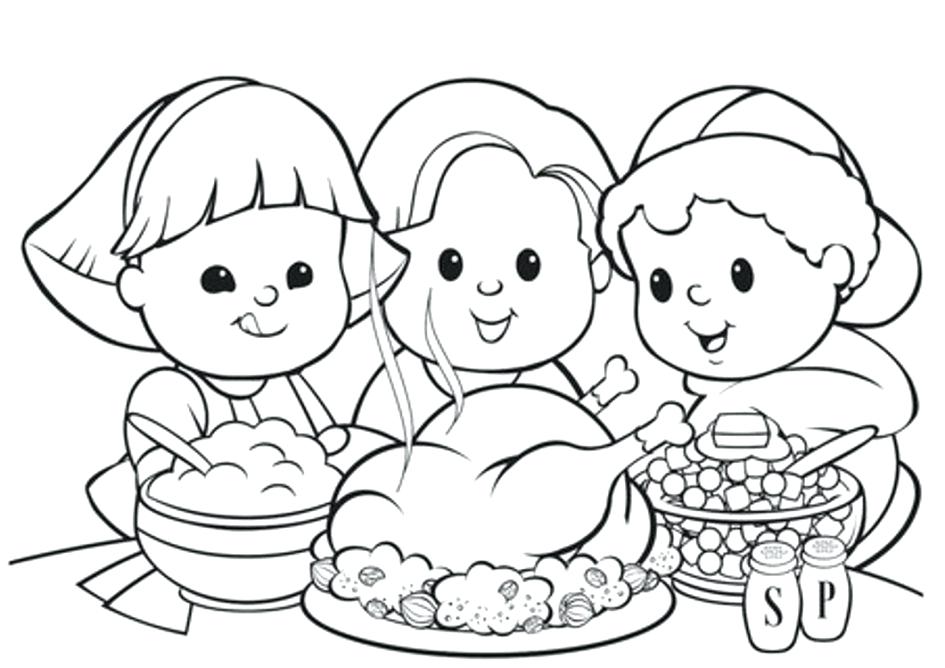945x668 Thanksgiving Coloring Pages Kindergarten Thanksgiving Coloring