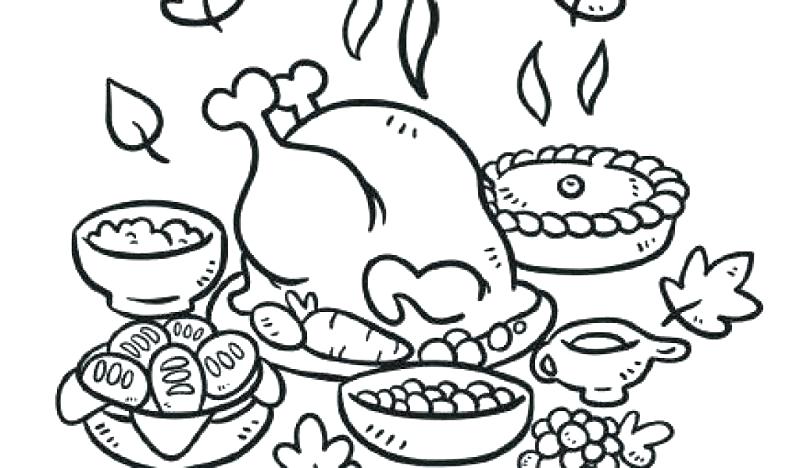 800x468 Thanksgiving Coloring Pages Printable Free Charlie Brown