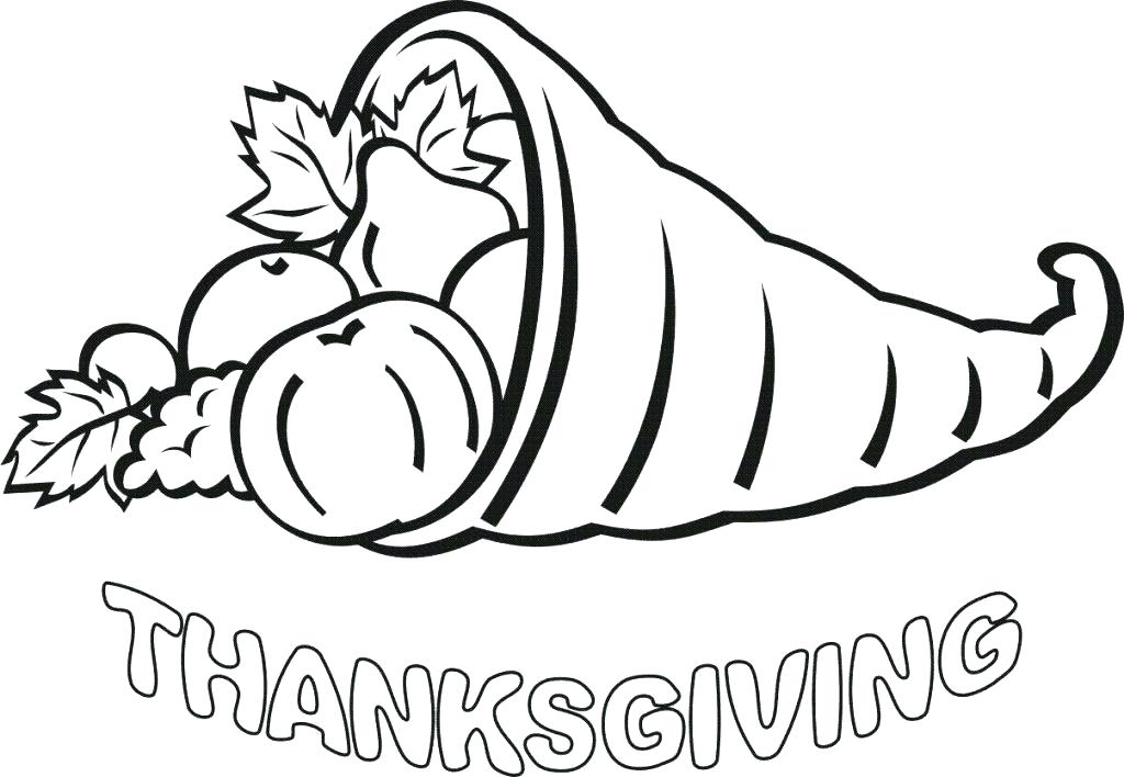 1024x708 Preschool Thanksgiving Coloring Pages Free Printable Back