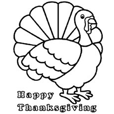 230x230 Top 10 Free Printable Thanksgiving Turkey Coloring Pages Online