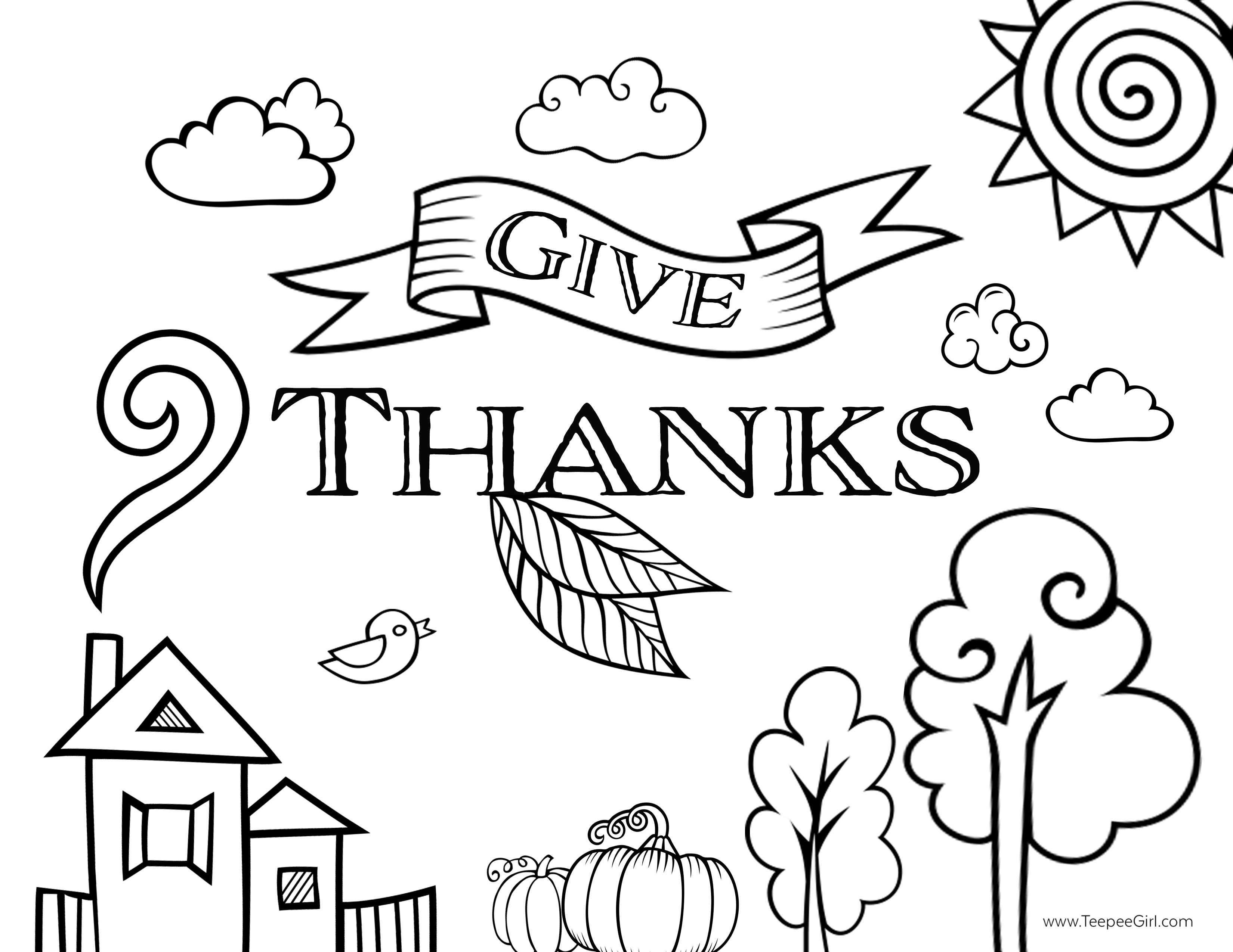 3300x2550 Happy Thanksgiving Coloring Pages Page In Bloodbrothers Me