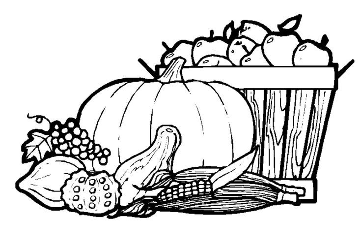 735x504 Papajan Com Coloring Pages 217 Free Printable Thanksgiving