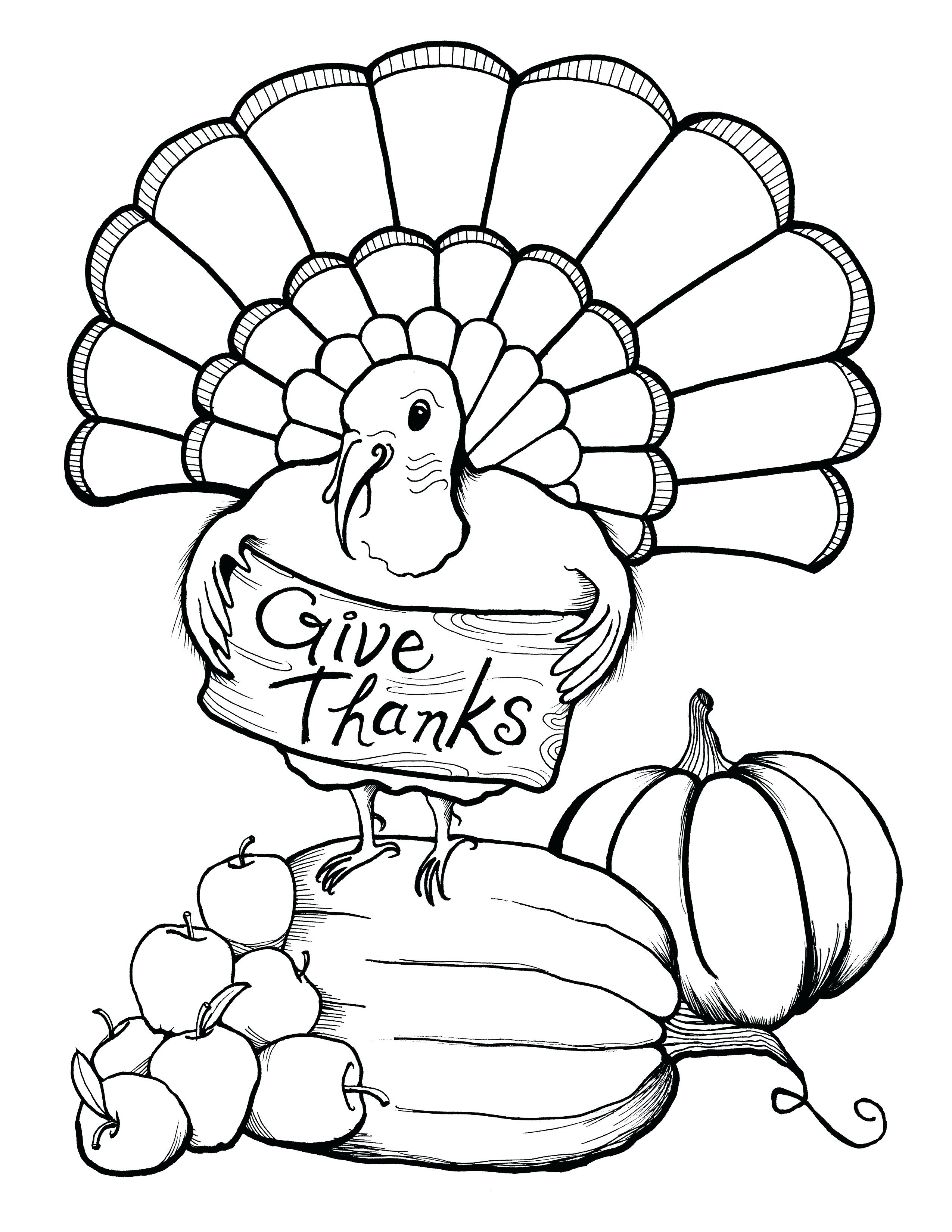 2550x3300 Thanksgiving Coloring Pages Pdf 10677