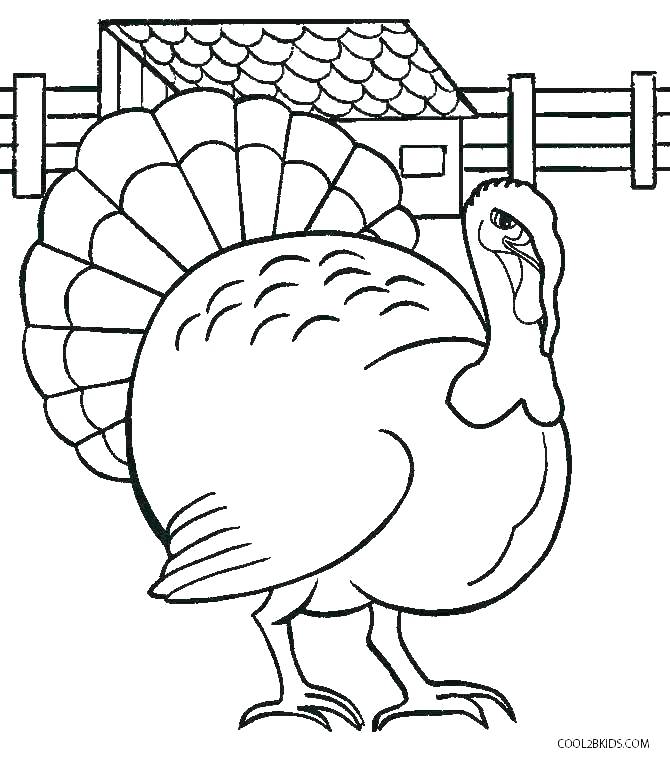 670x764 Happy Thanksgiving Turkey Coloring Pages Cute Thanksgiving
