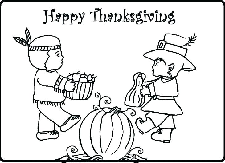 730x530 Thanksgiving Day Coloring Pages Free