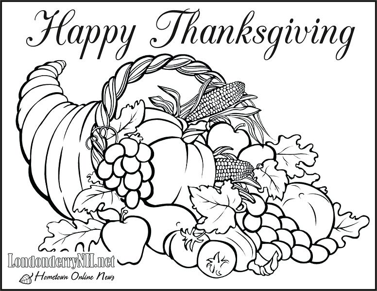 776x600 Thanksgiving Food Coloring Pages Turkey Coloring Book 8