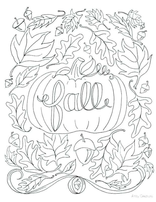 618x800 Coloring Pages Of Leaves Thanksgiving Leaves Coloring Pages Leaf
