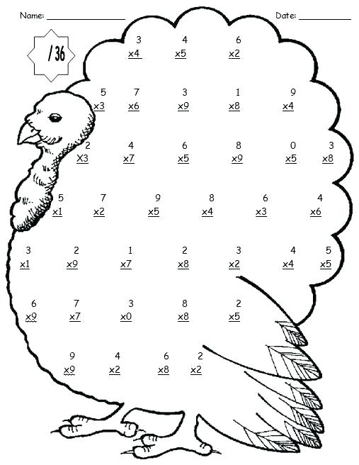 507x656 Make Your Own Color Code Thanksgiving Turkey To Pages Thanksgiving