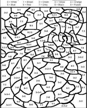 290x362 Math Math Coloring Page, Math Coloring Page, Addition Tables 9