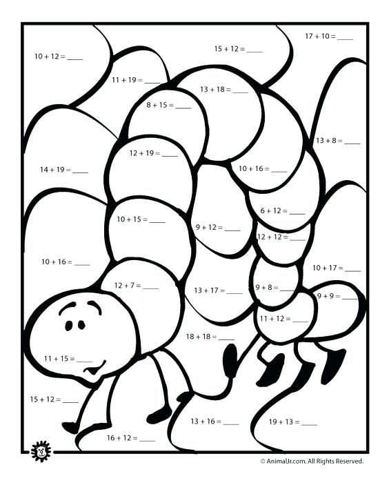 564x729 Coloring Pages For 1st Graders Math Coloring Worksheets Grade