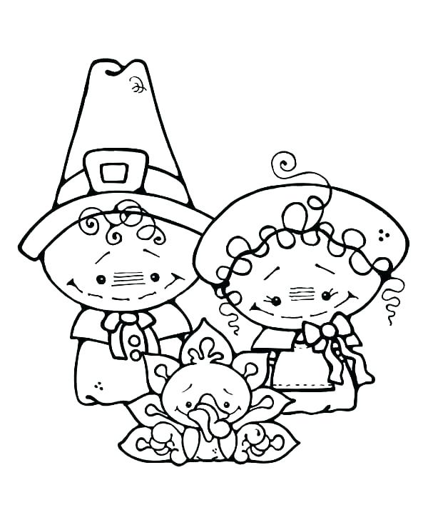 600x707 Pilgrim And Indian Coloring Pages Coloring Pages Pilgrim Coloring