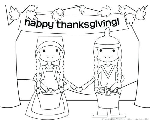 500x416 Free Printable Thanksgiving Pilgrim Coloring Pages And Best Free