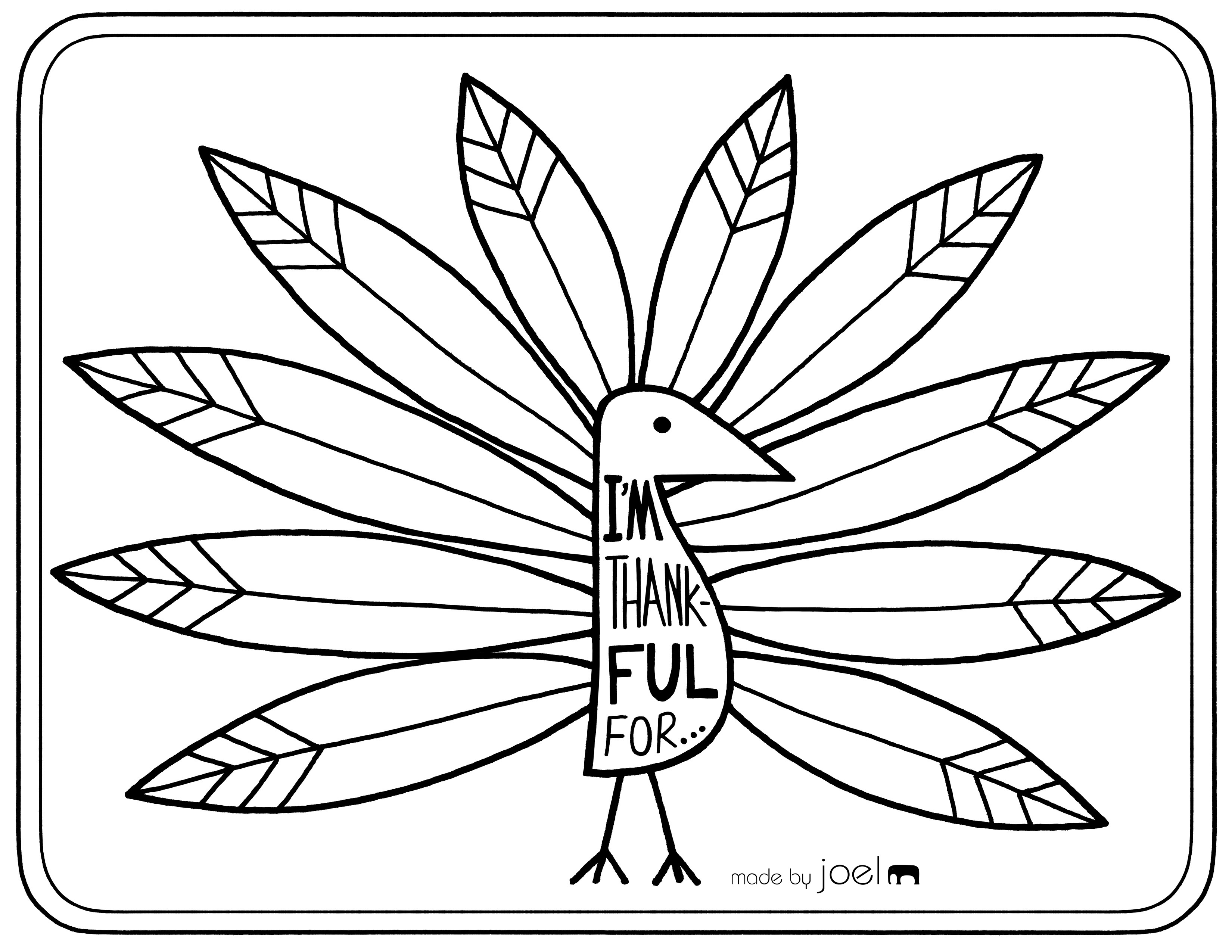 3300x2550 Made By Joel Printable Placemat For Giving Thanks