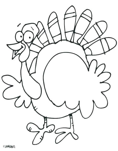 451x577 Thanksgiving Turkey Coloring Page Free Turkey Coloring Page