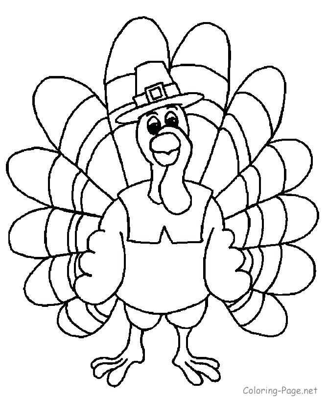 670x820 Turkey Coloring Pages Printable Free Thanksgiving Coloring Pages