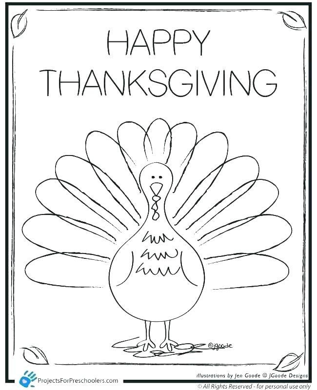 650x800 Preschool Thanksgiving Turkey Coloring Pages Kids Coloring Turkey