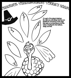 300x327 Thanksgiving Coloring Pages Printouts Amp Printables Turkey
