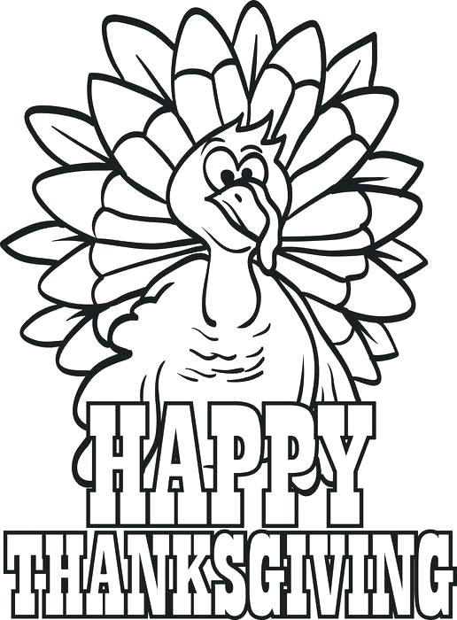 516x700 Turkey Coloring Pages Printable Free Turkey Coloring Sheets Free