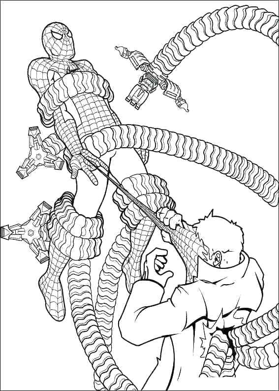567x794 Spider Man 2 Coloring Pages Coloring Pages Free Coloring Book