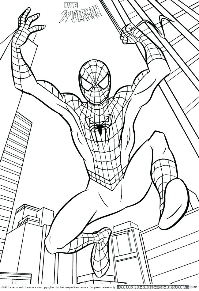 650x950 The Amazing Spider Man 2 Coloring Pictures Index Color Spiderman