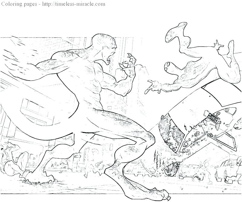 The Amazing Spider Man Coloring Pages