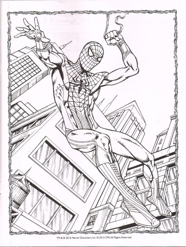 770x1024 Special Spiderman Homecoming Coloring Pages Sp