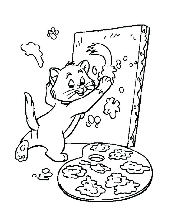 700x800 The Aristocats Coloring Pages The Coloring Pages The Coloring