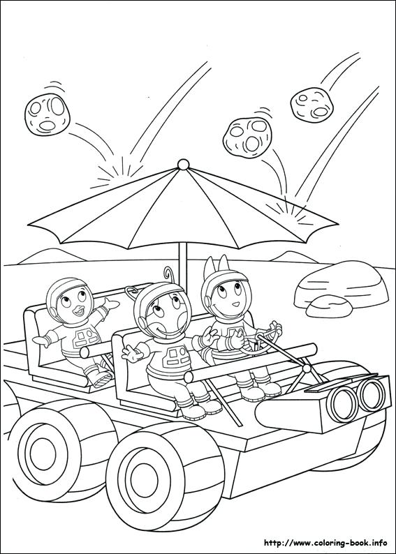 567x794 Backyardigans Coloring Sheet