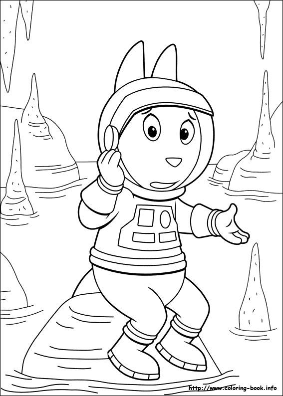 567x794 Backyardigans Coloring Pages On Coloring