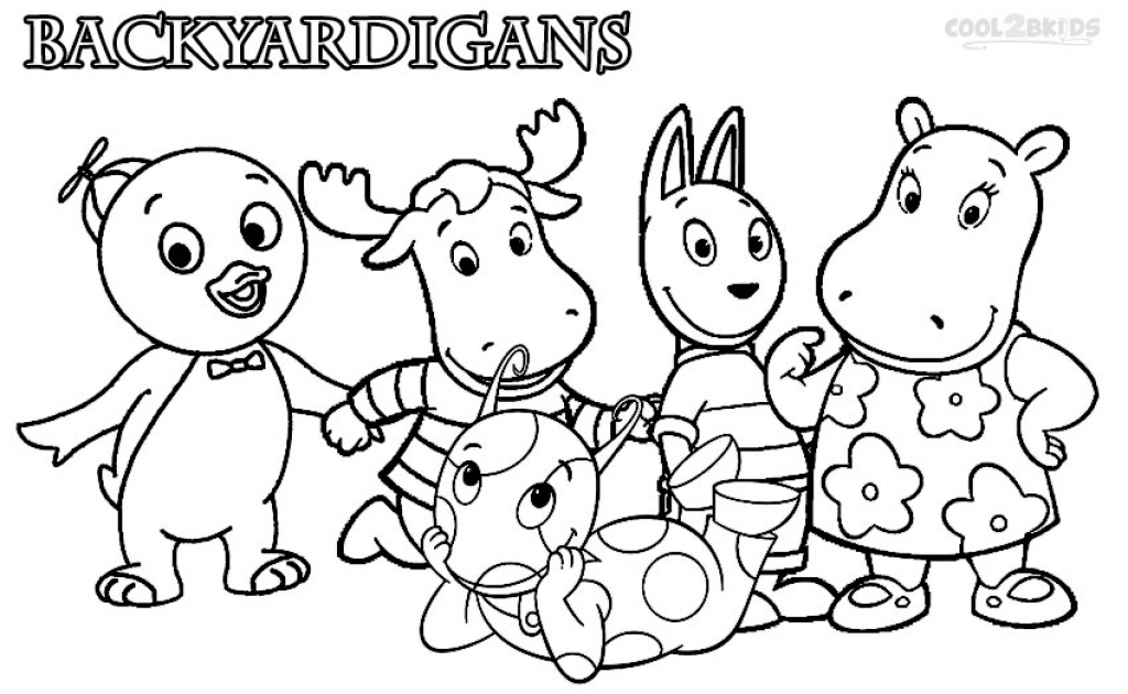 1024x630 Printable Backyardigans Coloring Pages Kids Cool2bkids