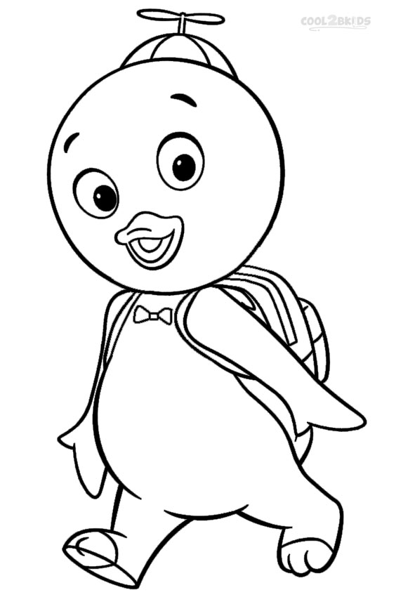 564x850 Printable Backyardigans Coloring Pages For Kids Cool2bkids