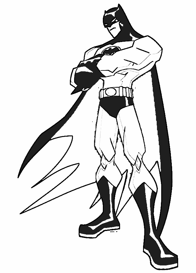 648x903 Batman Coloring Pages