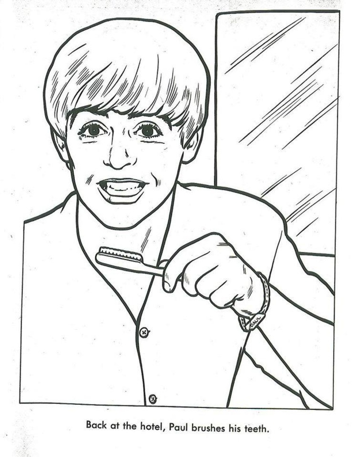 The Beatles Coloring Pages